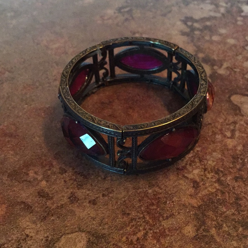 Purple bracelet